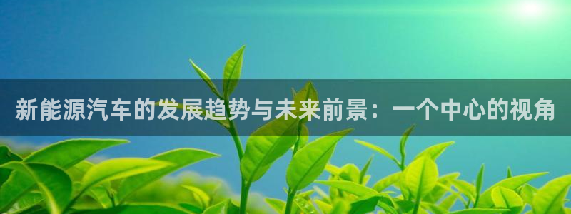 门徒娱乐账号注册流程图：新能源汽车的发展
