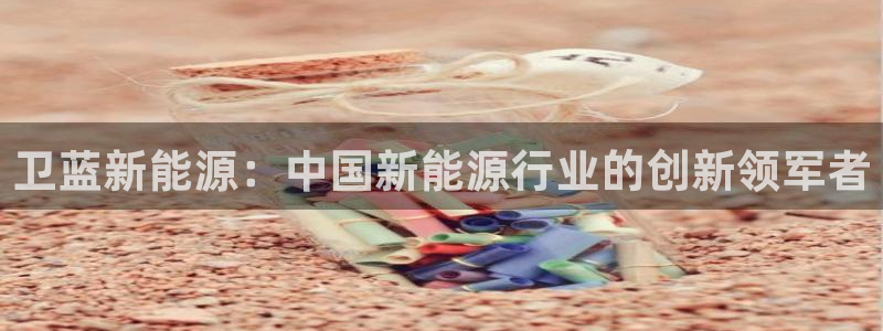 娱乐圈的曼巴门徒是谁呀：卫蓝新能源：中国